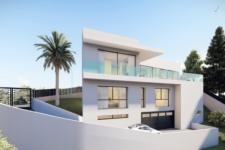 Project opportunity! Stylish contemporary villa, Costa d’en Blanes